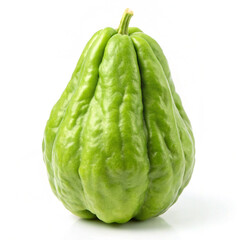 Chayote isolated on white background
