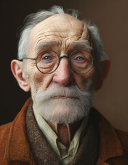 portrait of an old man