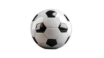 Classic Black and White Soccer Ball 