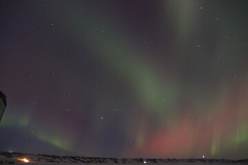 Aurora over the Qu'Appelle Valley at Fairy Hill, Saskatchewan.