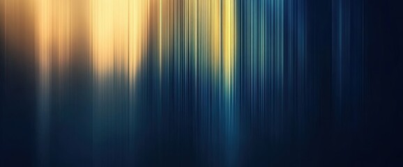 Blue and gold vector background with diagonal lines, corporate presentation banner design