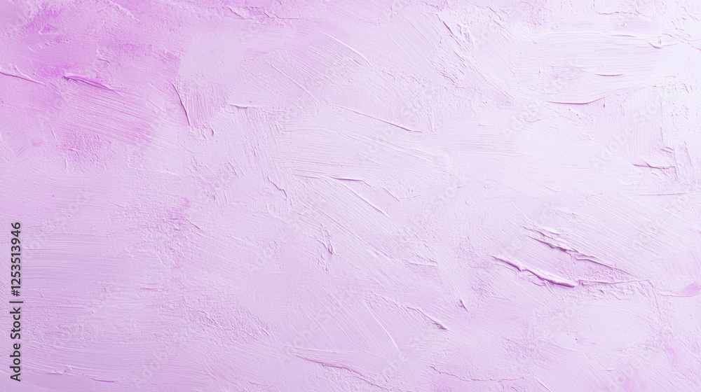 Poster Soft pastel purple textured background with subtle brush strokes, creating calming and artistic atmosphere