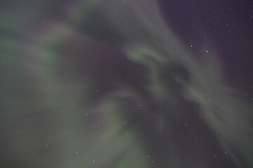 Aurora over the Qu'Appelle Valley at Fairy Hill, Saskatchewan.