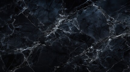 Natural Black Marble Texture with Fine Veins and Deep Dark Shades for Elegant Backgrounds and Designs