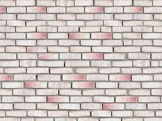Obraz premium Rusted and Aged Herringbone Brick Wall Background