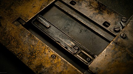 Exploring vintage mechanical components workshop indoor close-up artistry