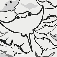 Background abstract cartoon 