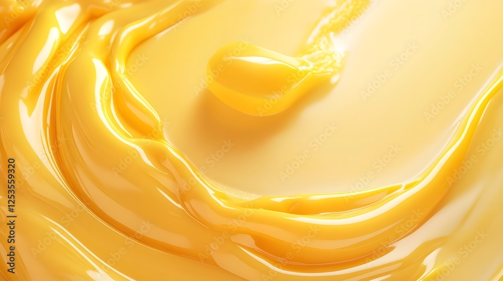 Aufkleber captivating liquid gold mesmerizing swirls of vibrant flowing abstraction this dynamic contemporary 