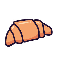illustration of croissant