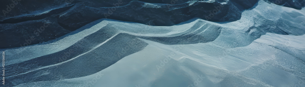 Leinwandbilder Brushed cement surface displaying fine lines and subtle texture for design applications