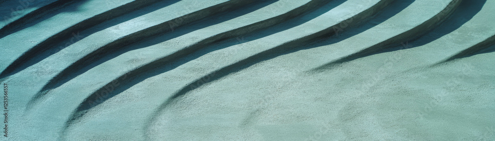 Poster brushed cement surface with fine lines and subtle texture under bright lighting