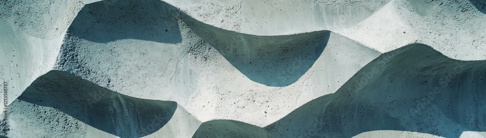 Poster Decorative concrete featuring unique patterns and textures with vibrant colors for modern spaces