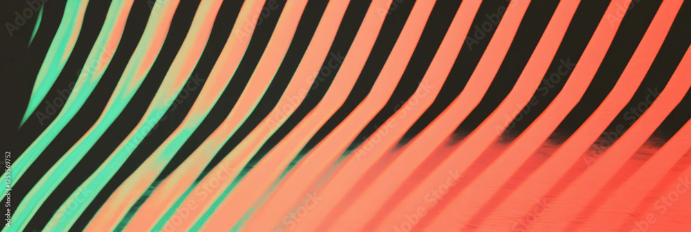 Poster Diagonal lines and geometric patterns creating a vibrant sense of movement and energy