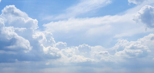 Natural sky beautiful blue and white texture background. blue sky with cloud.