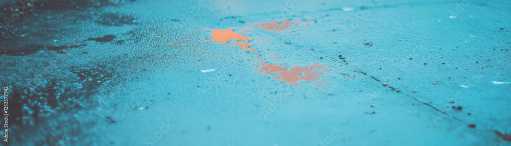 Poster grungy cement surface with dirt stains and rough texture on a bright background canvas