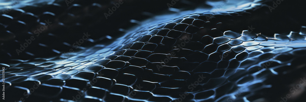 Poster hand-drawn snake skin featuring abstract patterns in varied gray tones for creative backgrounds