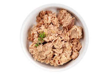 tuna fish canned fresh tasty dish gourmet food background on the table rustic food top view copy space keto and paleo diet food pescetarian 