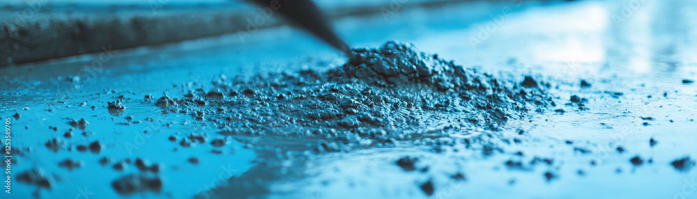 Poster Self consolidating concrete achieves smooth finish with fluid consistency and minimal vibration
