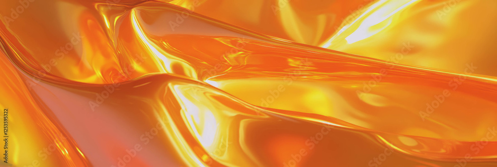 Aufkleber two overlapping sunflower heads on an amber background create a vibrant visual depth