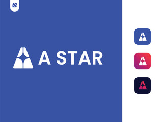 A star logggo