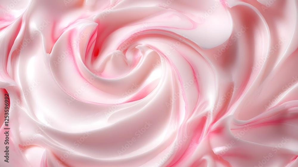 Poster mesmerizing swirls of silken pink elegance luxurious satin fabric texture abstract background showca