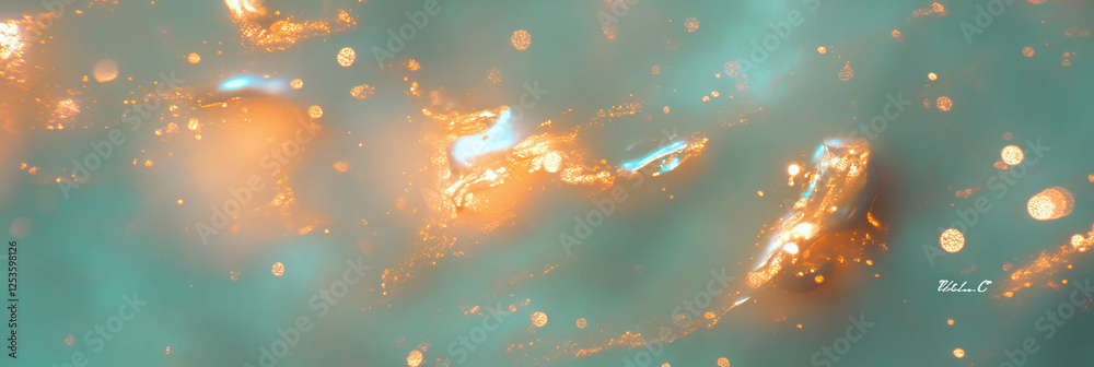 Aufkleber venetian plaster surface with pearlescent sheen and soft ambient lighting in a bright setting