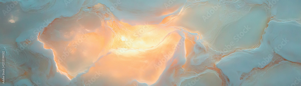 Poster polished venetian plaster with warm lighting creating a vibrant and inviting atmosphere