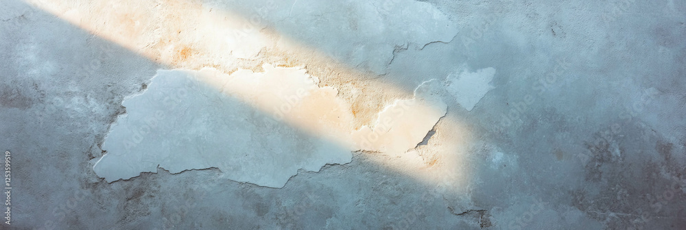 Poster exploring the intricate textures of venetian plaster with natural side lighting effects