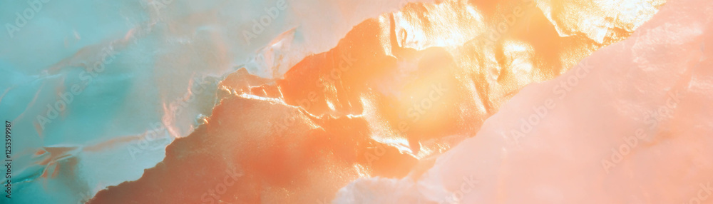 Poster textured venetian plaster with subtle pattern and bright light effect for banners
