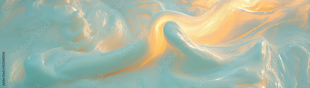 Poster swirling venetian plaster with soft lighting creates artistic background design