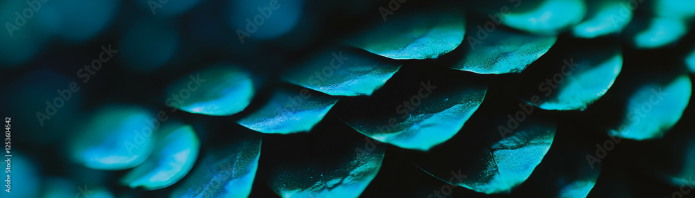Poster Close-up view of a detailed pine cone showcasing unique textures and patterns