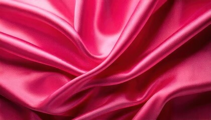 Obraz premium Smooth elegant pink silk or satin texture can use as background