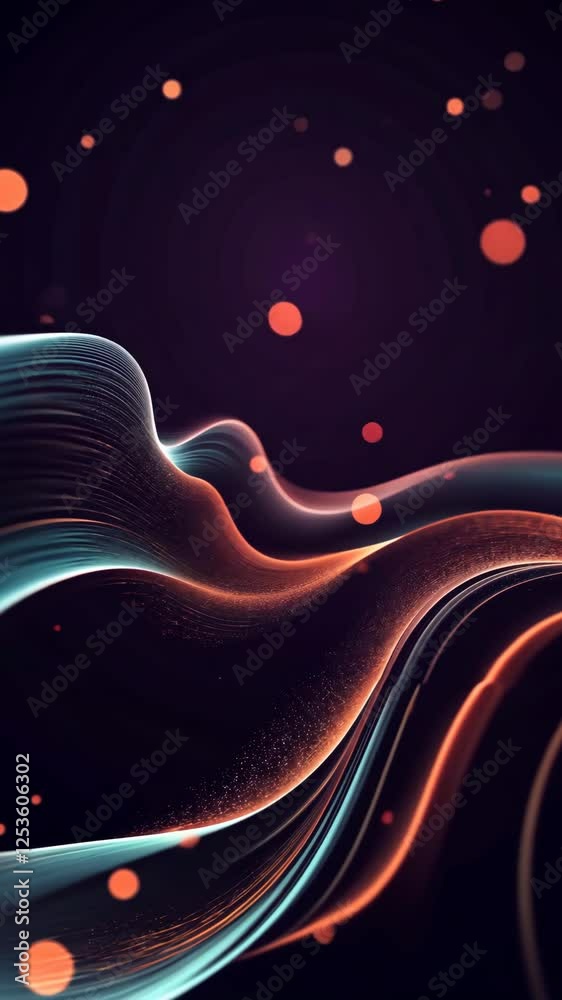 Poster A colorful image of a heart with many small circles surrounding it. The circles are of different colors and sizes