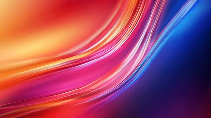 Abstract background with vibrant color gradients and smooth flowing lines creating a dynamic visual