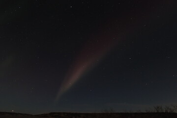 Aurora over the Qu'Appelle Valley at Fairy Hill, Saskatchewan.