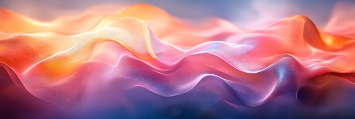 Obraz premium A background of delicate, blurred pastel tones forming an abstract pattern.
