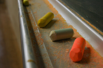 使われたチョーク