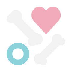 Playful Pet-Themed Icon Set for Designers