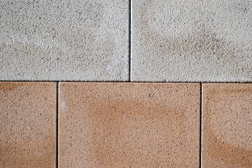 Fototapeta premium colored concrete paving slab pattern with a beautiful high-quality texture