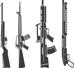 Semi-Automatic Rifle Vector Design