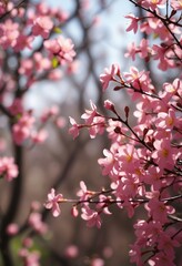 A Lush Flourish of Spring: A Vibrant and Dreamy Ode to Nature's Colors and Light