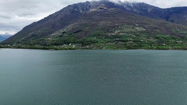 Plav Lake, Montenegro. Stunning Drone Footage