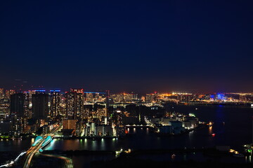 海辺のイルミネーション