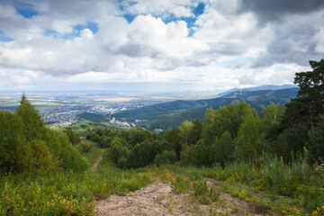 Russian landscape photo taken at the Mount Tserkovka