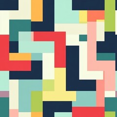 Dynamic colorful abstract patterns studio digital art contemporary environment close-up view vibrant visual composition