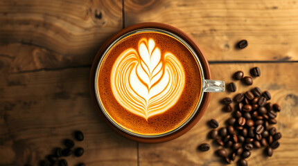 Aromatic Latte with Art