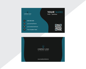 Business card design template, Clean professional business card template, visiting card, business card template.