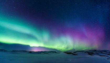 Naklejka premium Aurora Borealis