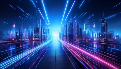 Neon Cityscape