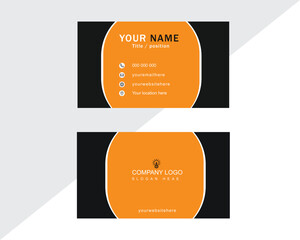 Business card design template, Clean professional business card template, visiting card, business card template.